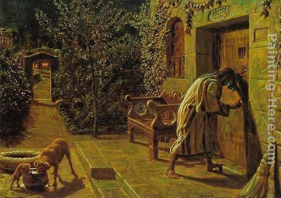 William Holman Hunt The Importunate Neighbour